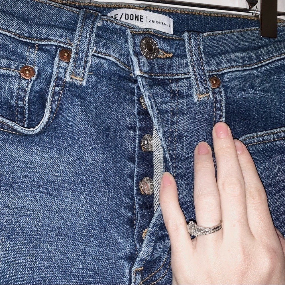 RE/DONE High Rise Jeans - Picture 7 of 12